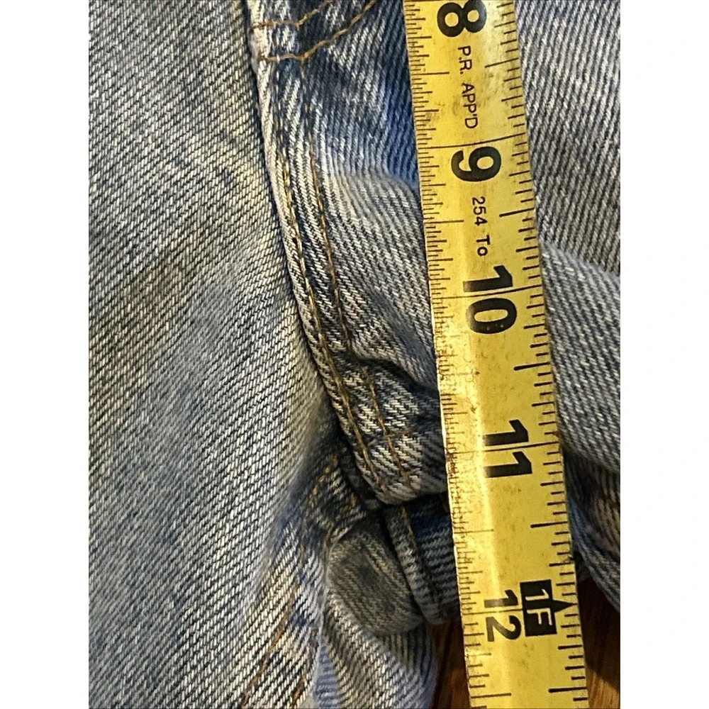 Vintage Levis 550 Jeans 12 Medium Petite Relaxed Fit Tapered‎ Leg Light USA Y2K